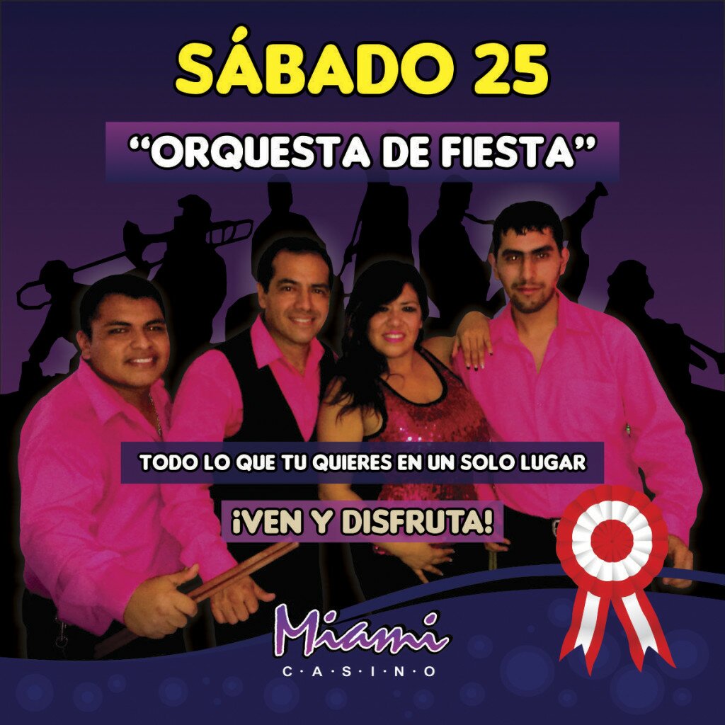 JULIO Orquesta de Fiesta SAB 25